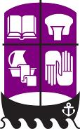 Landmark Free Will Baptist Church logo purple